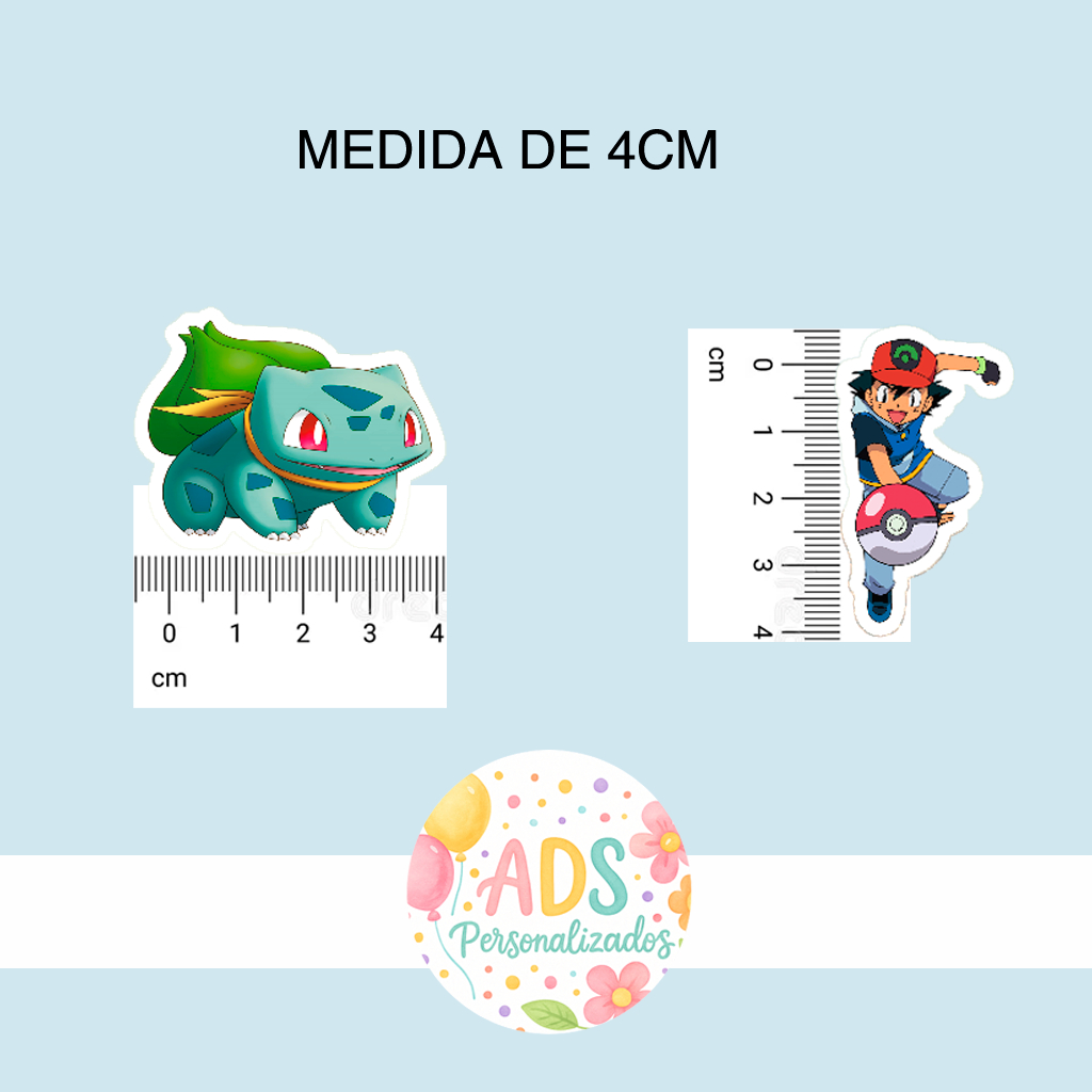 Kit c/ 50 Topper Tags Luluca Docinhos Brigadeiro Cupcake Festa Aniversário Topo