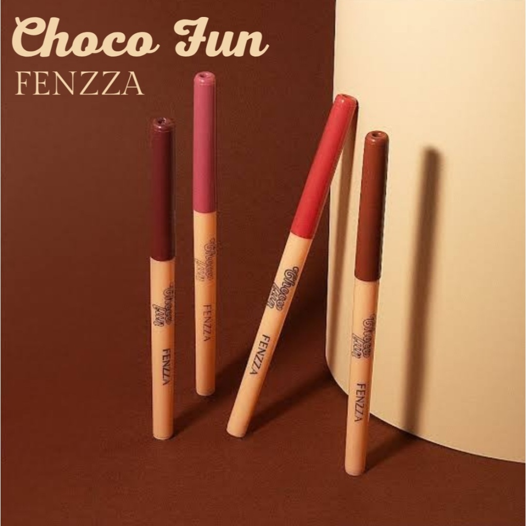 Lápis Labial Retrátil Choco Fun Fenzza