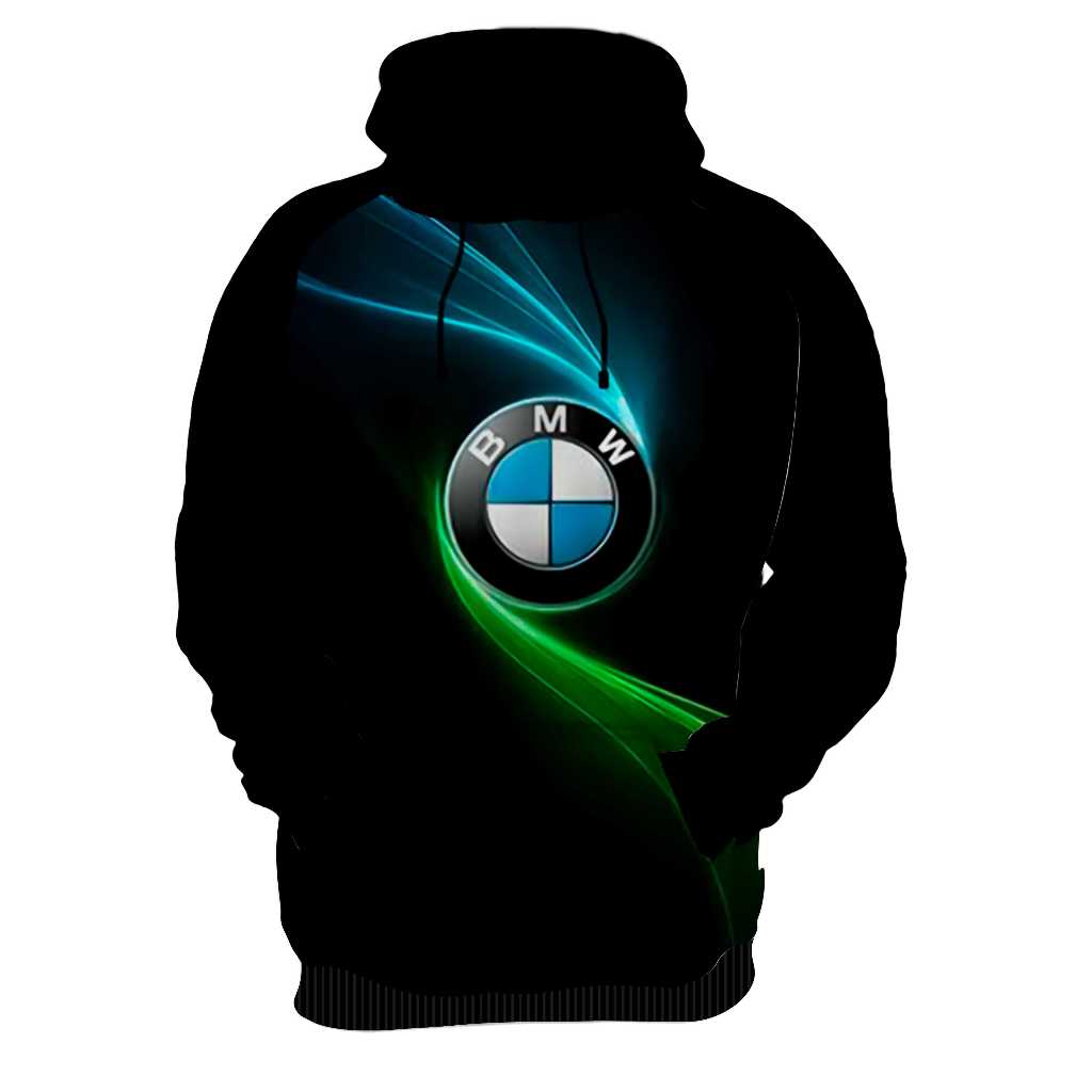 blusa moleton logo BMW carros