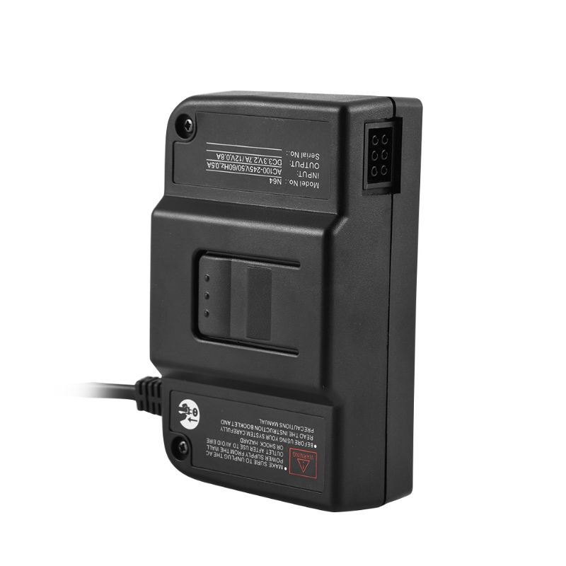 Fonte Nintendo 64 Bivolt N64 Fonte de Alimentação Adaptador
