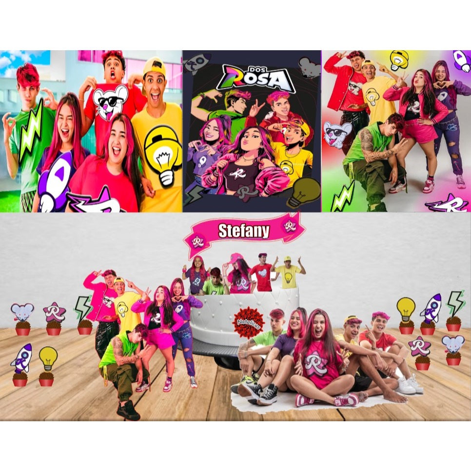 Kit Festa Os Rosas em Oferta na Shopee