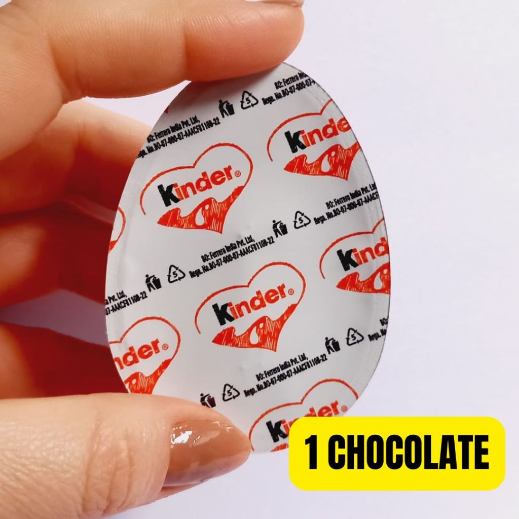 Banda de Chocolate Kinder Joy - 1 UNIDADE SOMENTE CHOCOLATE