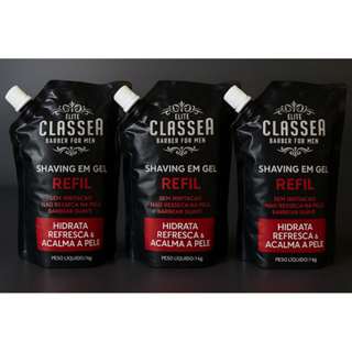 Kit 3x Shaving Em Gel Refil De 1Kilo PéZinho e Navalhado Hidrata e Refresca a Pele em Oferta na Shopee
