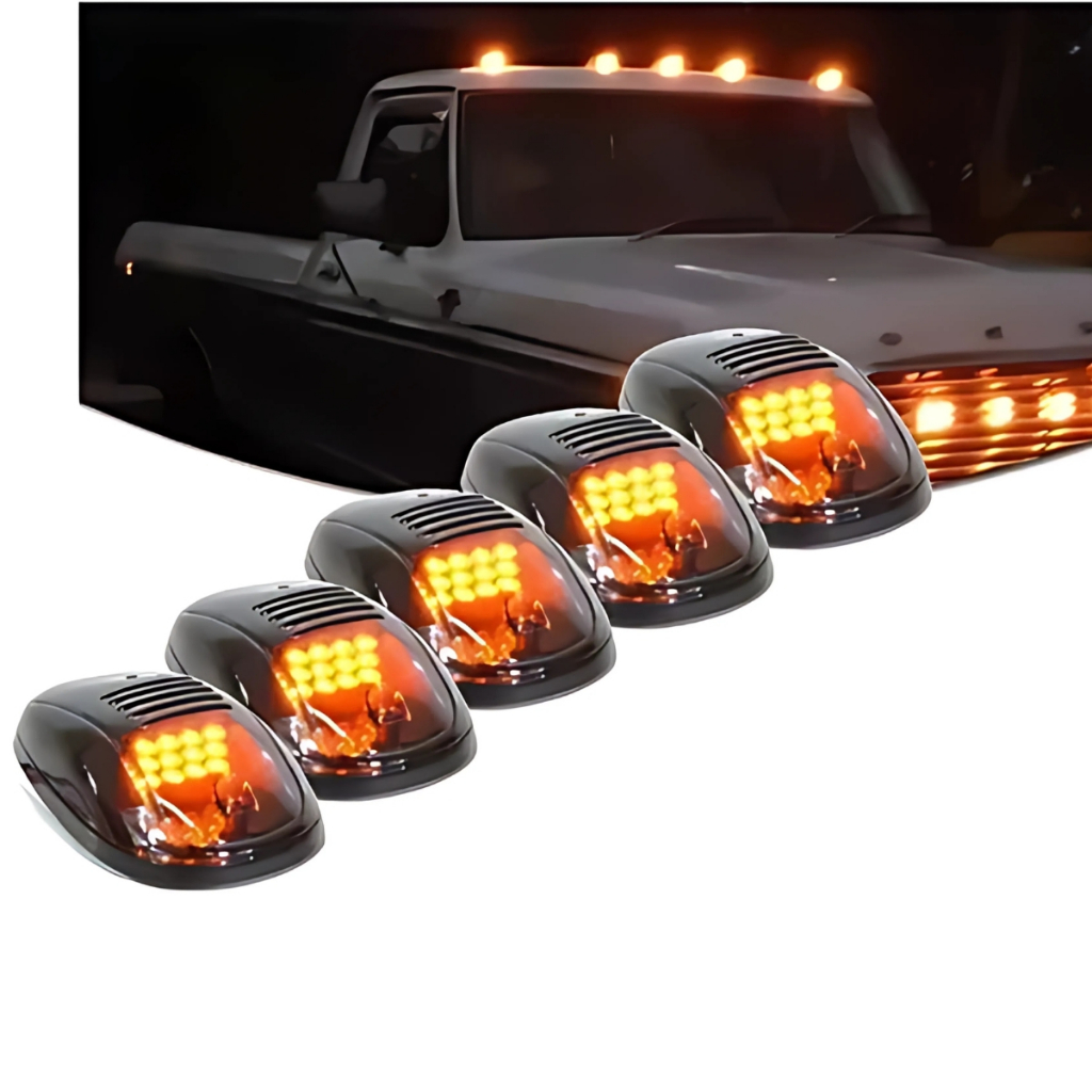 Kit Cab Light Lanterna Teto F100 F1000 D10 D20 Led Cabine Caminhonete