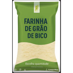 Farinha de Grão de Bico Sem Glúten