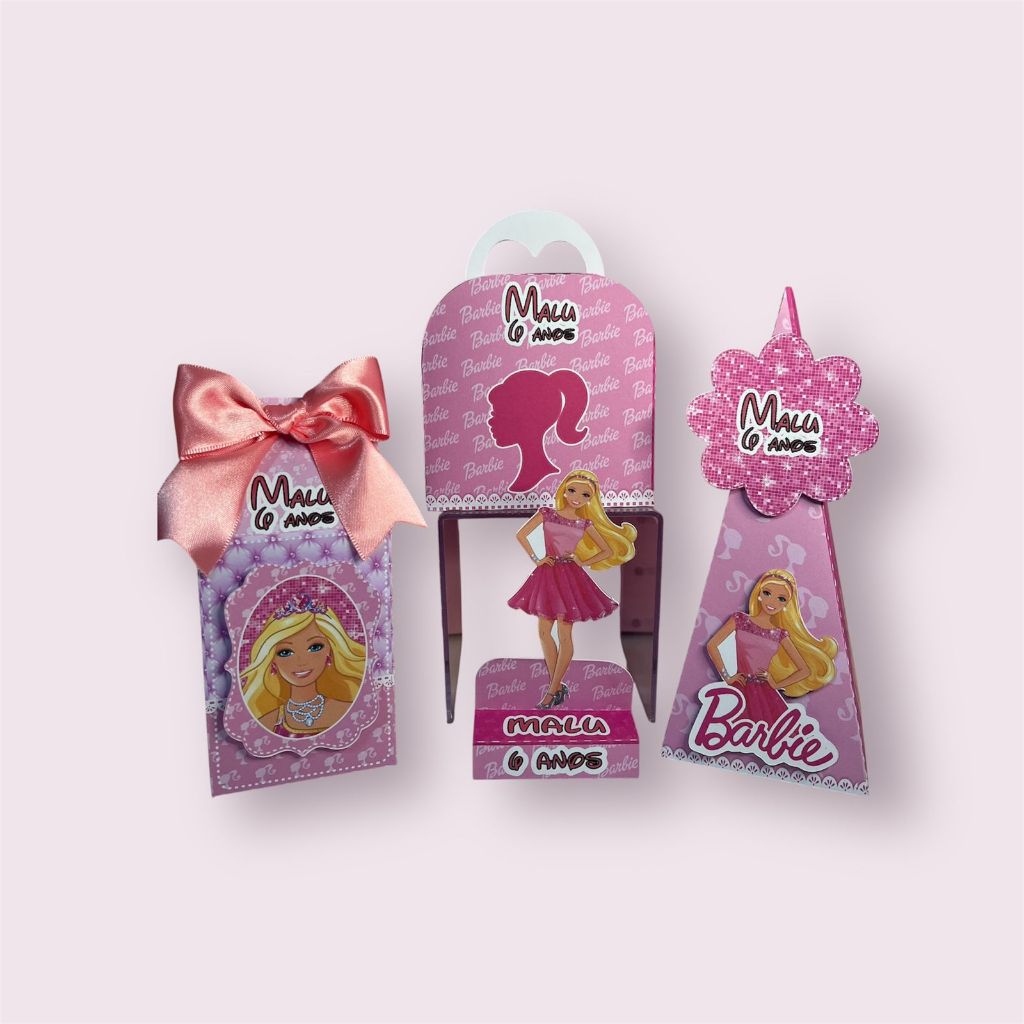 KIT FESTA-Lembrancinha personalizada-caixinhas personalizadas-Kit festa Pegue e Monte-Papelaria Personalizada
