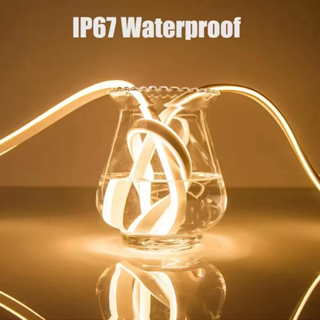 Mangueira Led Cob Neon 1m- 10m metros 288Leds/m Alta Densidade Flexível Branco Quente, Neutro, Frio em Oferta na Shopee