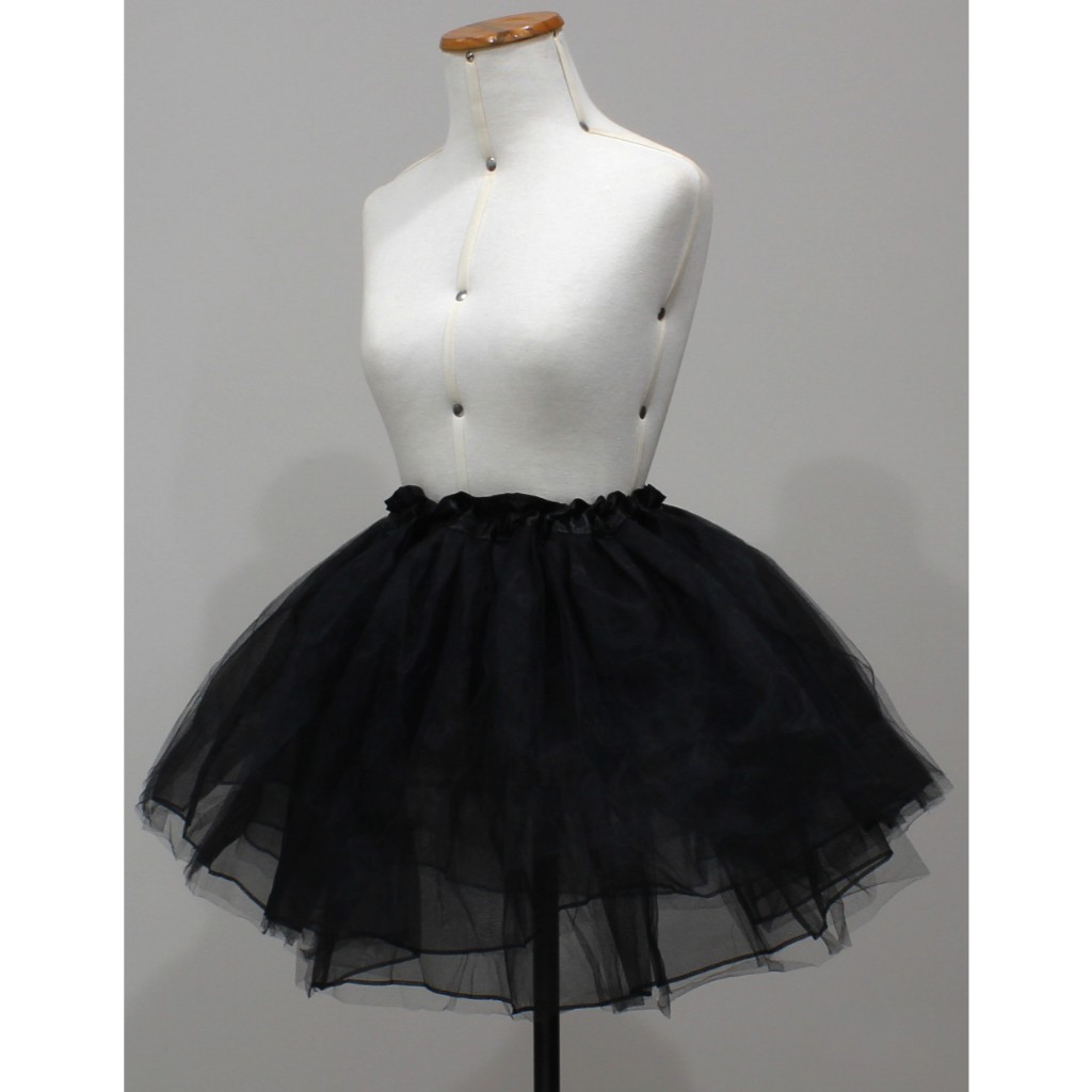 Saiote Anágua Tule Tutu Armação Médio Fantasia Retro Anos 60 Cosplay Retrô Vintage Organza