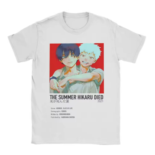 Camiseta Camisa Blusa Algodão Unissex he Summer Hikaru Died