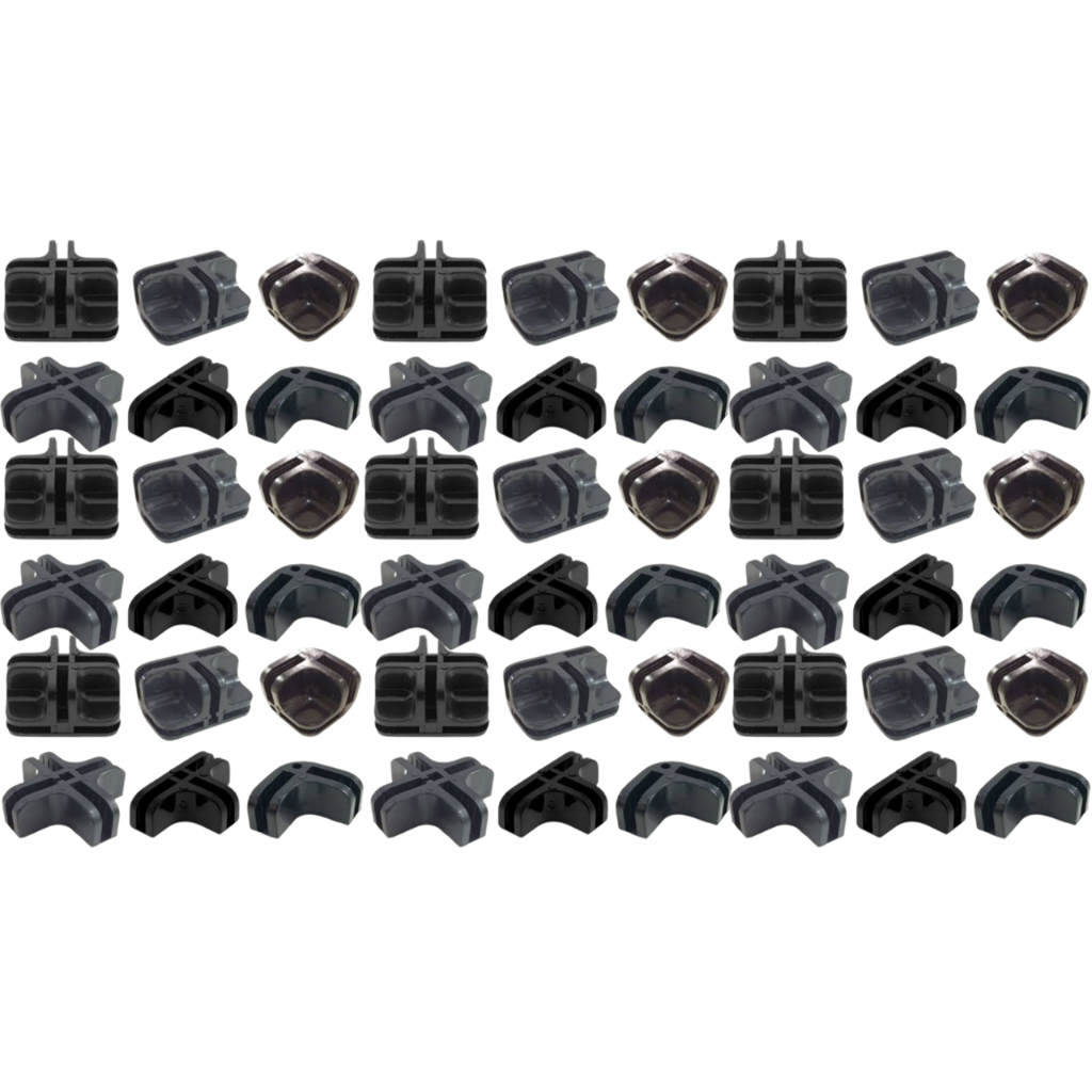 Conectivos Conector Montagem Balcão Estante Vidro ou Tela 4mm Loja Kit - Distribuidor de Fábrica