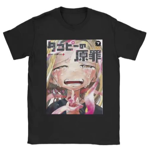 Camiseta Camisa Blusa Algodão Unissex 2025 anime takopi