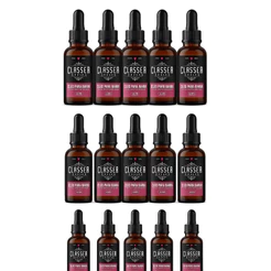 Kit 12x Óleo Para Barba 30ml Classe A Possui Hidratantes e Fortalece Os Fios Profissional