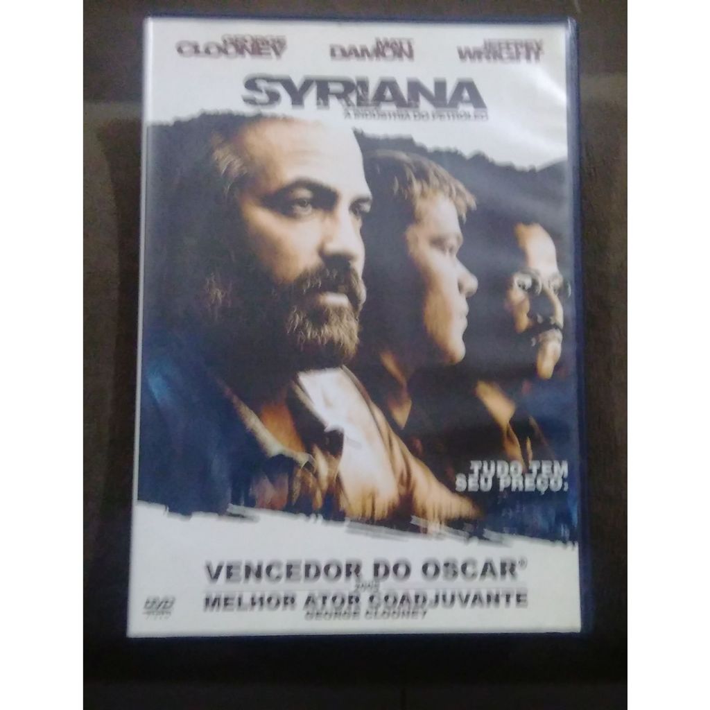 DVD Syriana, George Clooney, Matt Damon, Jeffrey Wright, Stephen Gaghan