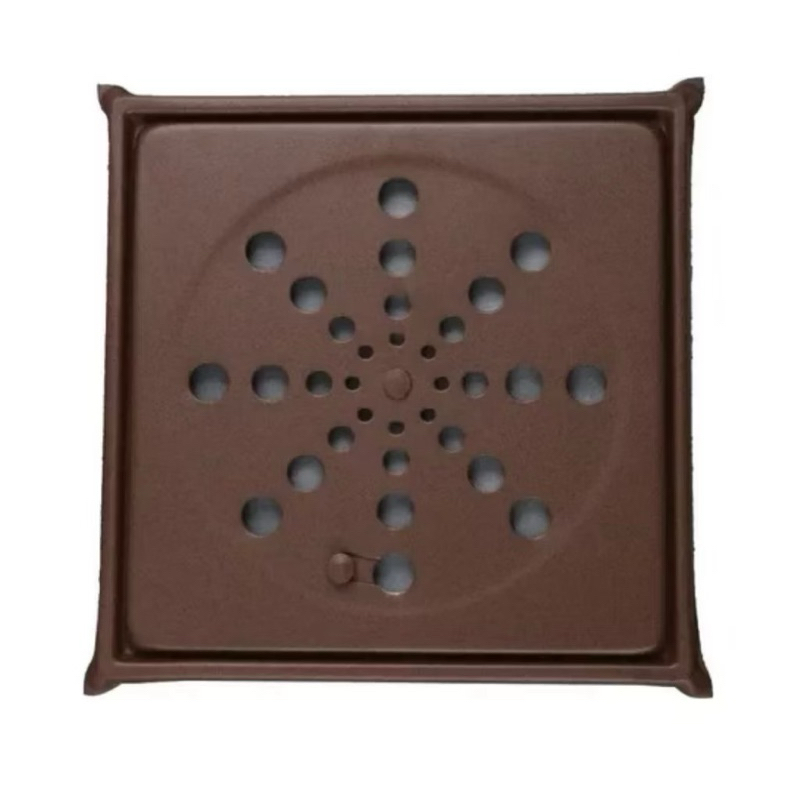Ralo Grelha Inox Corten com Caixilho 15x15 em Oferta na Shopee