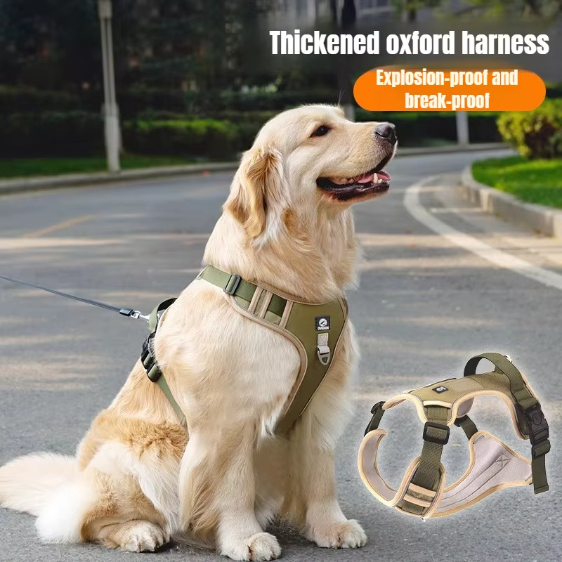 Arnês Ajustável Para Cães , Treinamento De Segurança Reflexivo , Colete Peitoral Caminhada em Oferta na Shopee
