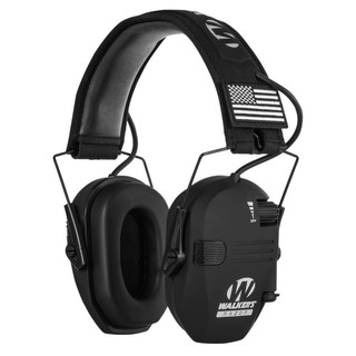 Abafador Eletrônico Walkers Razor Proteção Auditiva Tática - Redução de Ruído NRR 23dB - Para Tiro Esportivo e Caça.