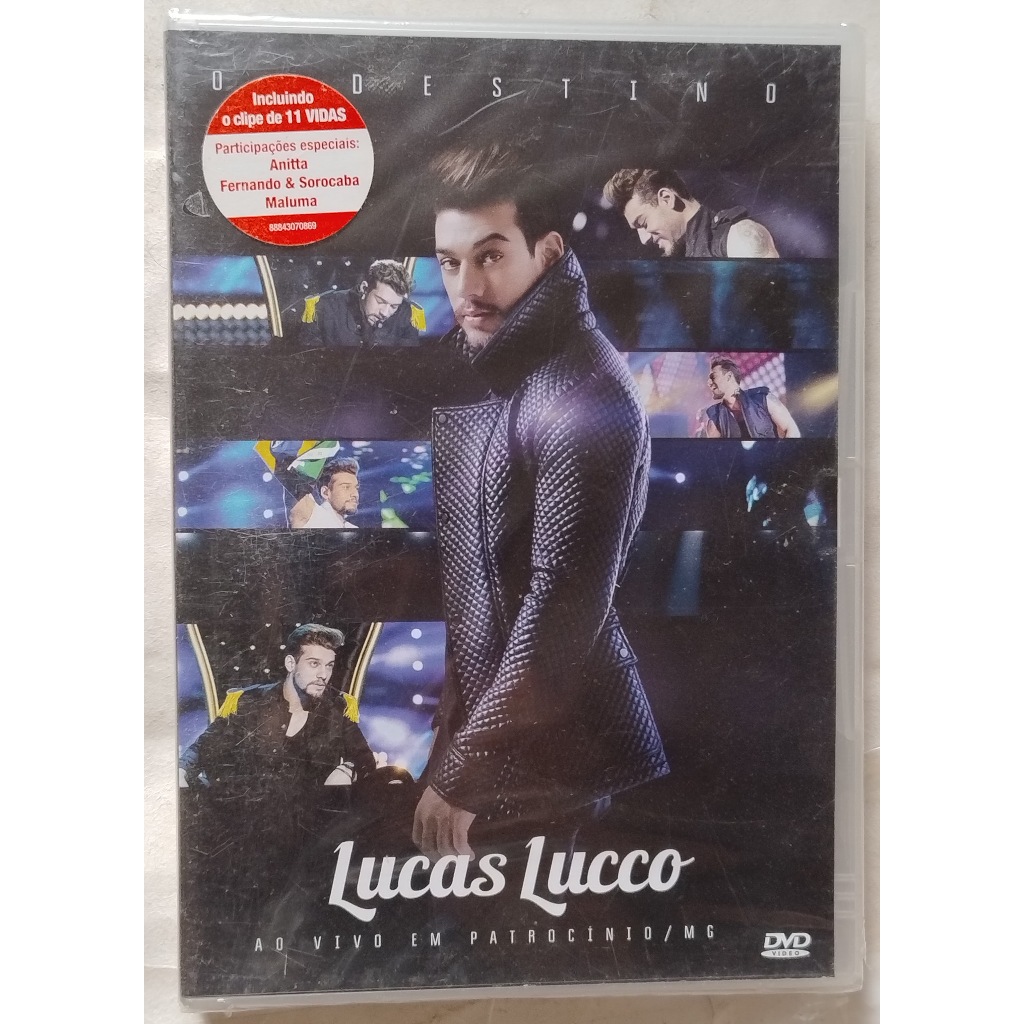 Dvd Lucas Lucco O Destino participação Anitta Lacrado