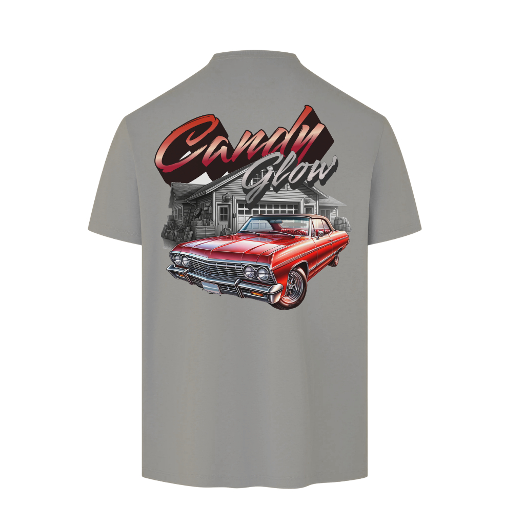 Camiseta Streetwear Masculina Básica Modelo "Carro Candy Glow" 100% Algodão | Casual e Estilosa | Lançamento Exclusivo