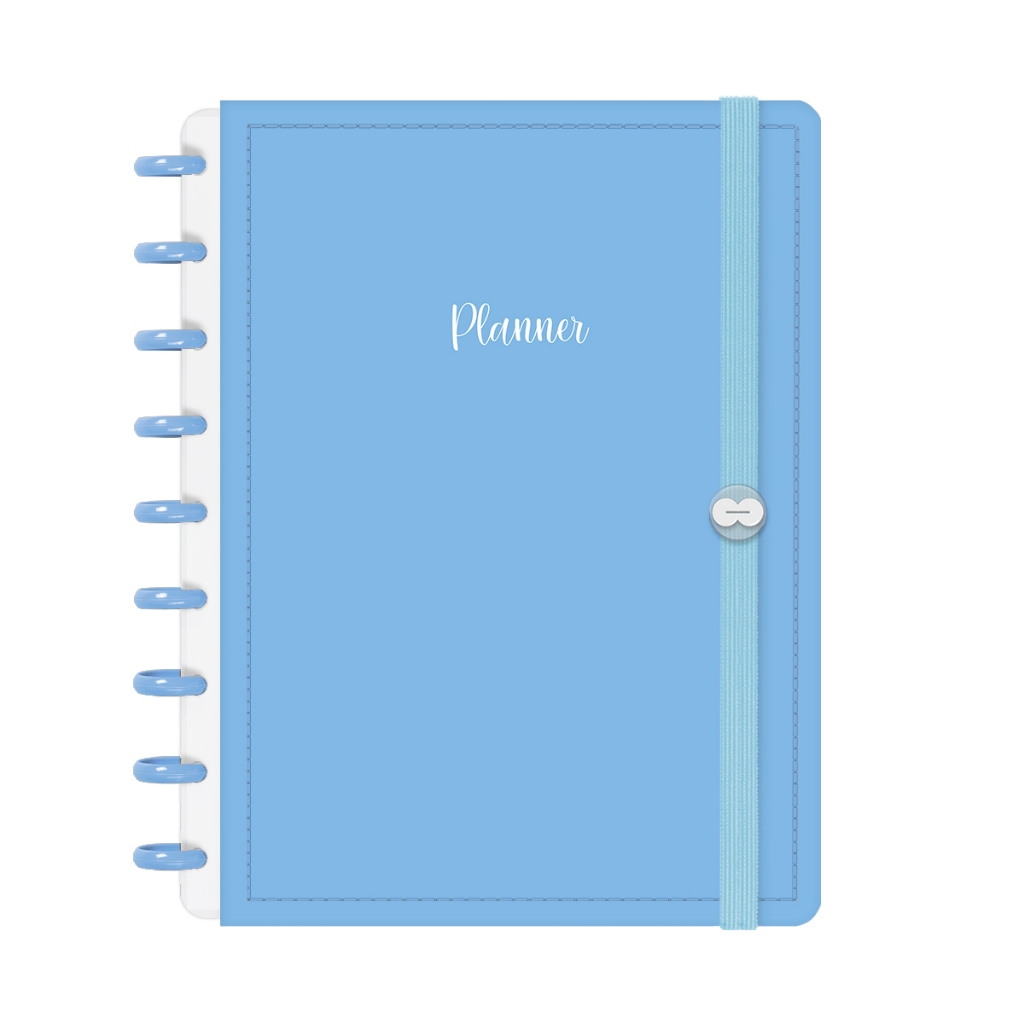 Planner De Disco 2026 Iscool Disc Inteligente Datado Solid Colors em Oferta na Shopee