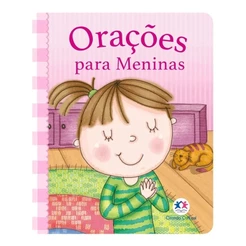 Livro Orações para Meninas Capa Almofadada