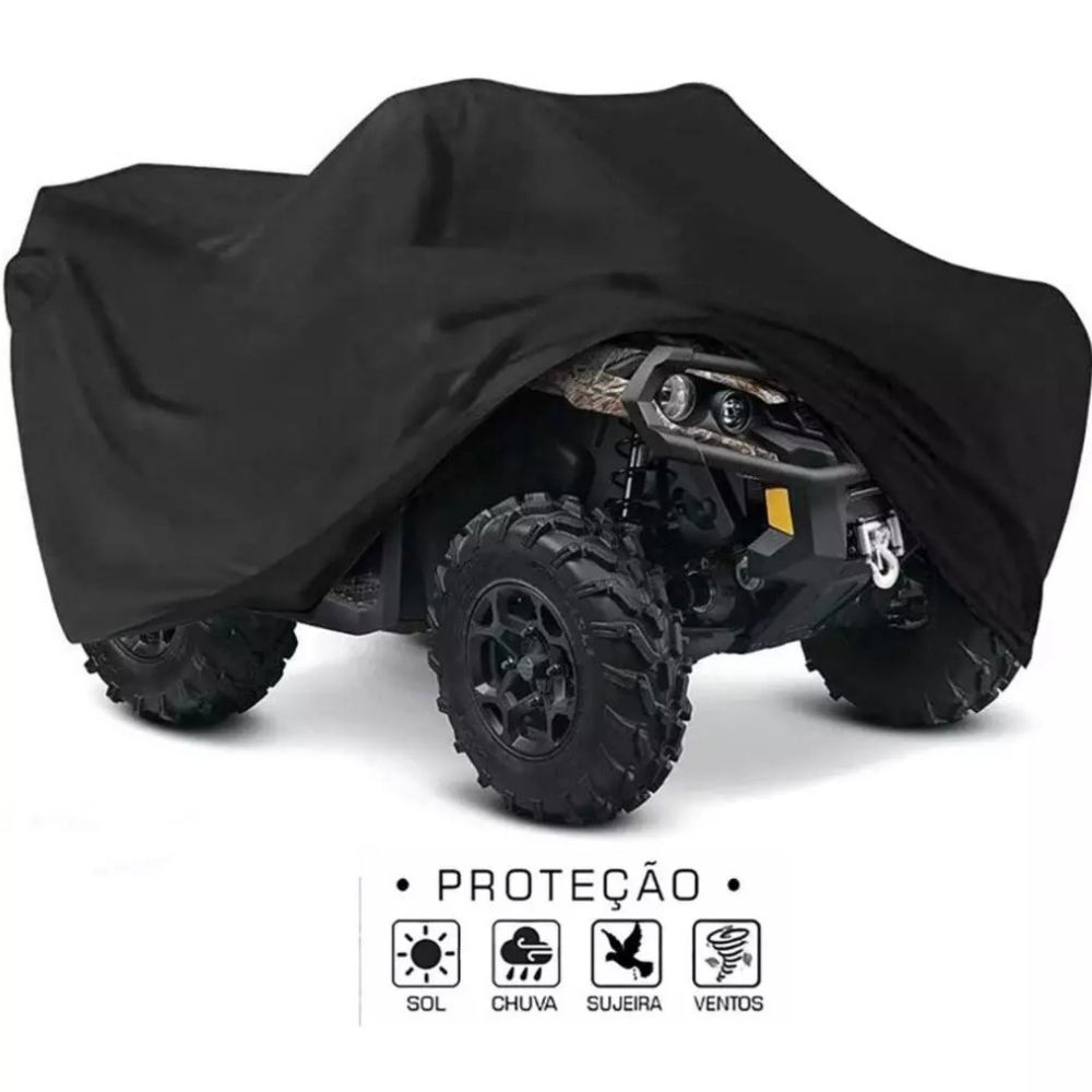Capa Para Quadriciclo Proteção Uv Can Am 570 Impermeavel - Honda - Polaris - Maverick - Outland