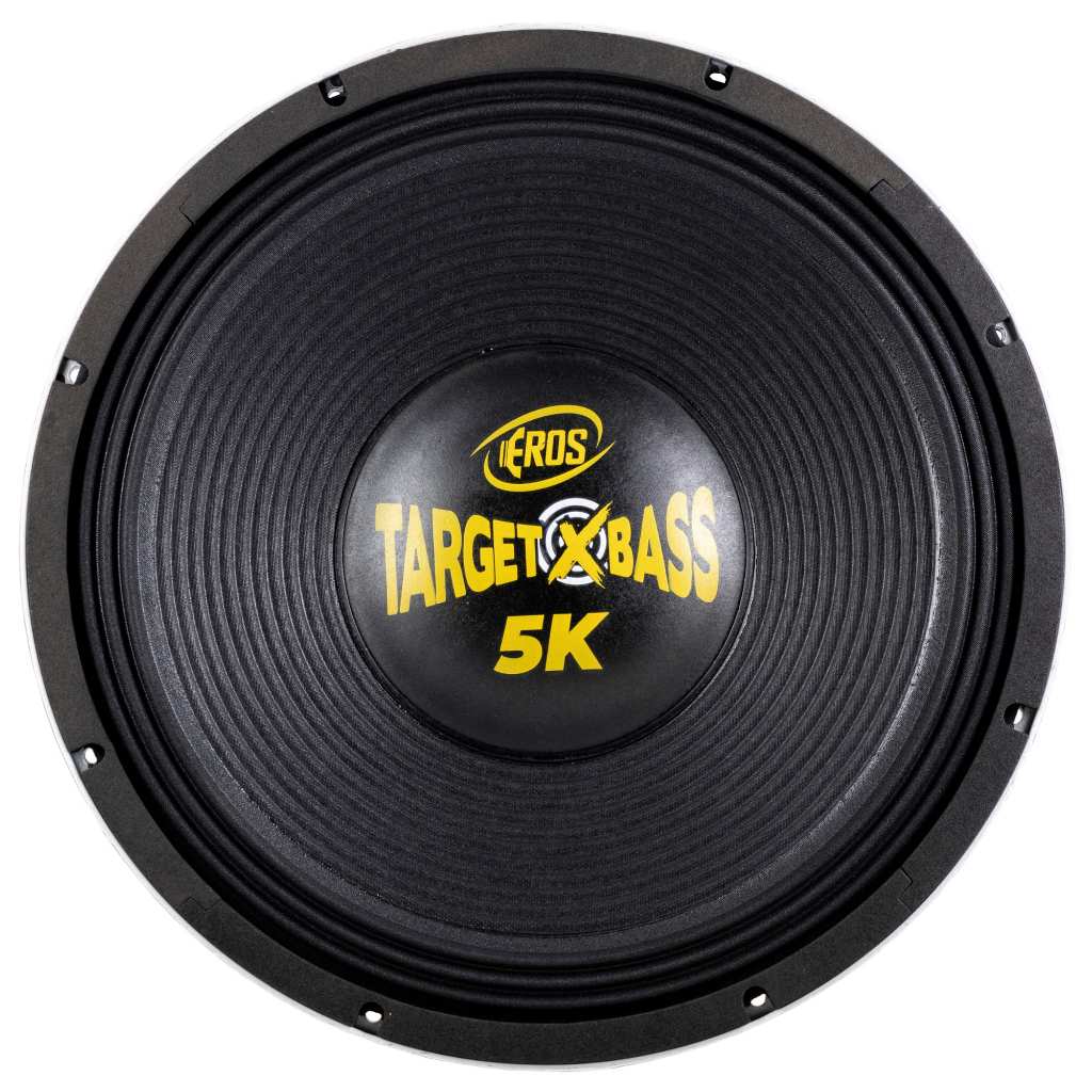 Alto Falante Eros E-15 Target Xbass 5K 15 Polegadas 2500W RMS 4 Ohms Branco Grave em Oferta na Shopee