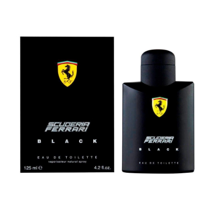 Perfume Ferrari Black Masculino 125ml Original Eau de Toilette Importado