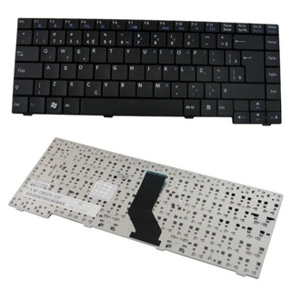 Teclado Para Notebook LG A410 C400 Ql7 Preto Br em Oferta na Shopee