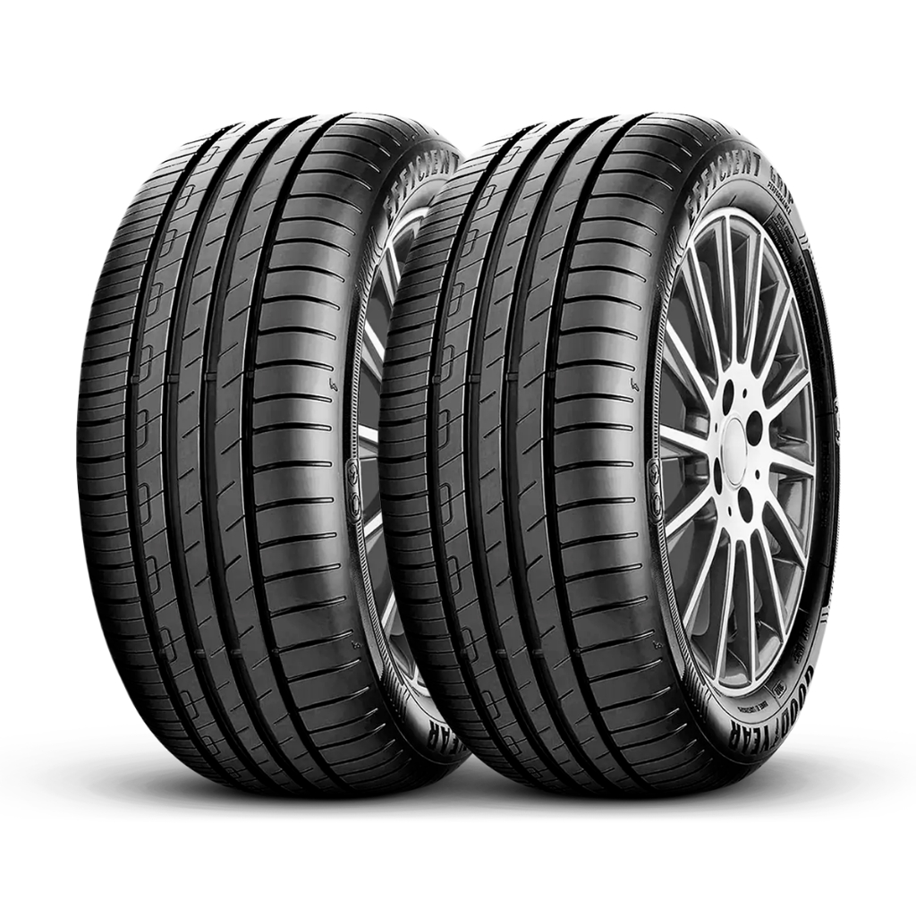 Kit 2 Pneus 195/55R16 Goodyear EfficientGrip Performance 91V em Oferta na Shopee