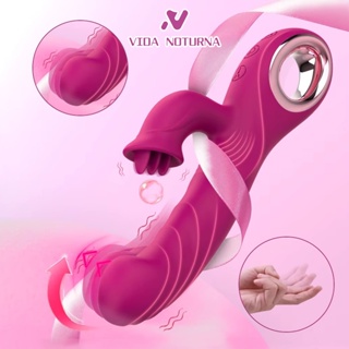 Vibrador Estimulador Cerdas para Clitóris & ponto G Movimento de Dedilhar - VN1007 em Oferta na Shopee