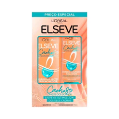 Kit Elseve Cachos dos Sonhos Shampoo 375ml + Condicionador 170ml