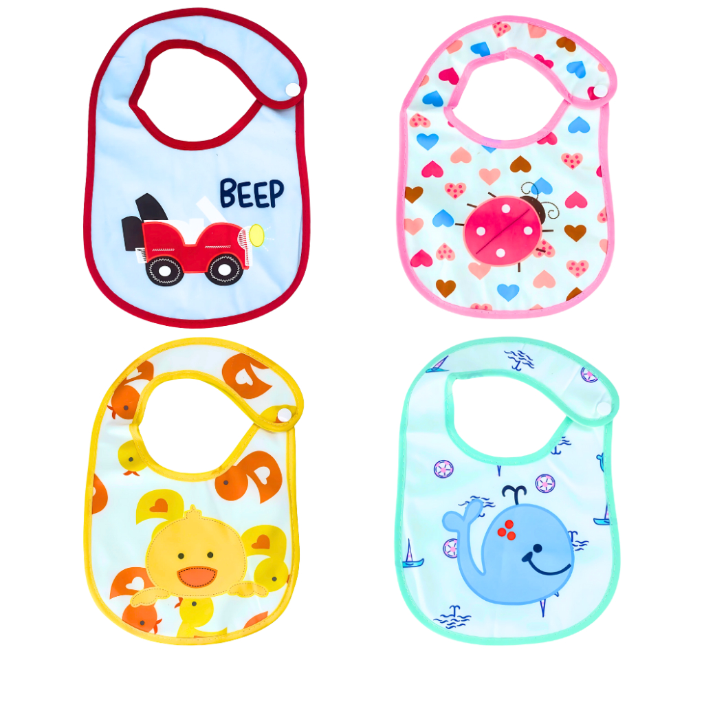 Babador de Bebê Impermeável 100% Algodão - Castela em Oferta na Shopee