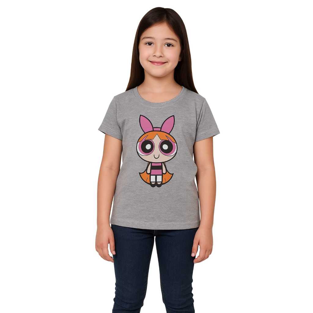Kit com 3 camisa menina infantil cores e estampas diversas em Oferta na Shopee