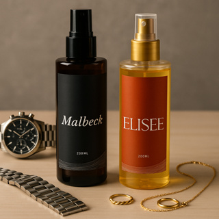 Para o Casal: Dupla Body Splash - Malb Men + Elisee Elegance - 200ml (cada) - 2 unidades em Oferta na Shopee