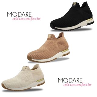 Tênis Feminino Ortopédico Slip on Modare Sem cadarço Modelo Moderno Casual Lançamento Original em Oferta na Shopee