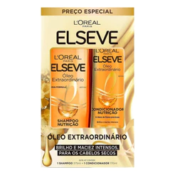 Kit Elseve Óleo Extraordinário Shampoo 375ml + Condicionador 170ml