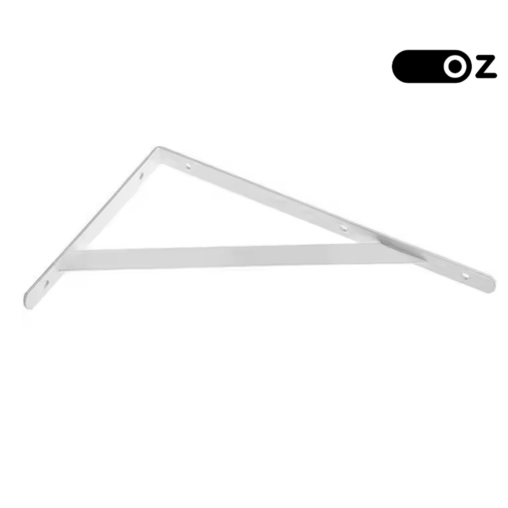 Mão Francesa Reforçada 20x12 2un Cantoneira Suporte Oz
