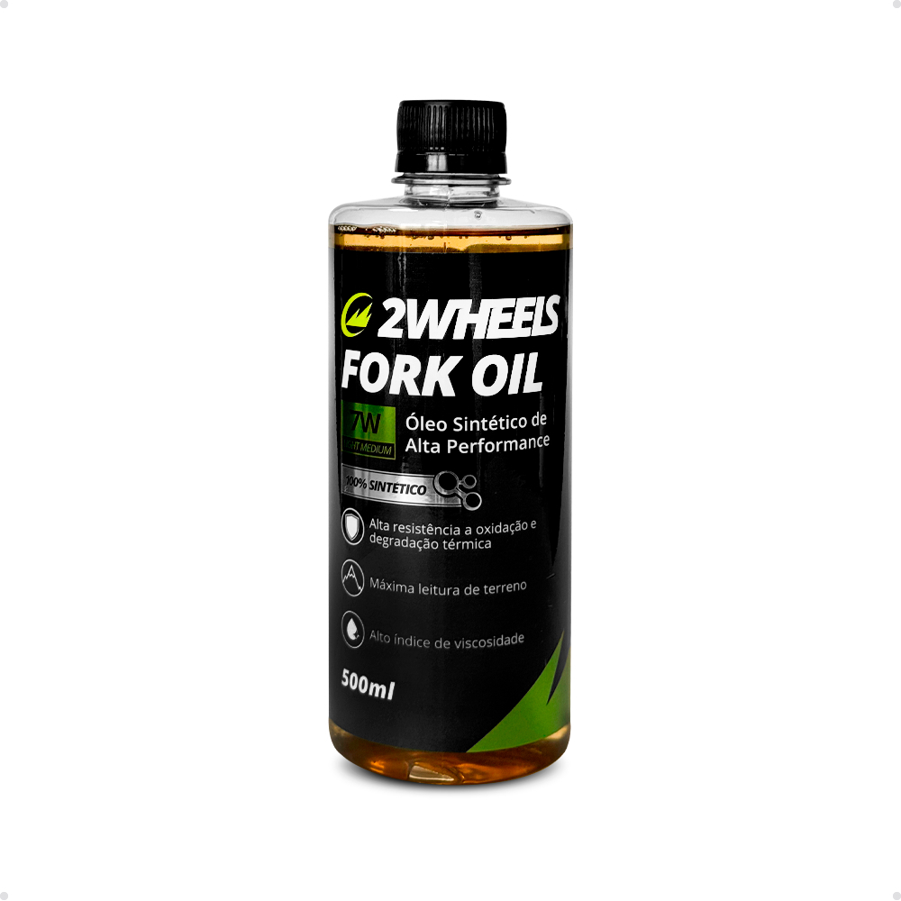 Óleo Para Suspensão Bike Fork Oil 7w 100% Sintético 500ml
