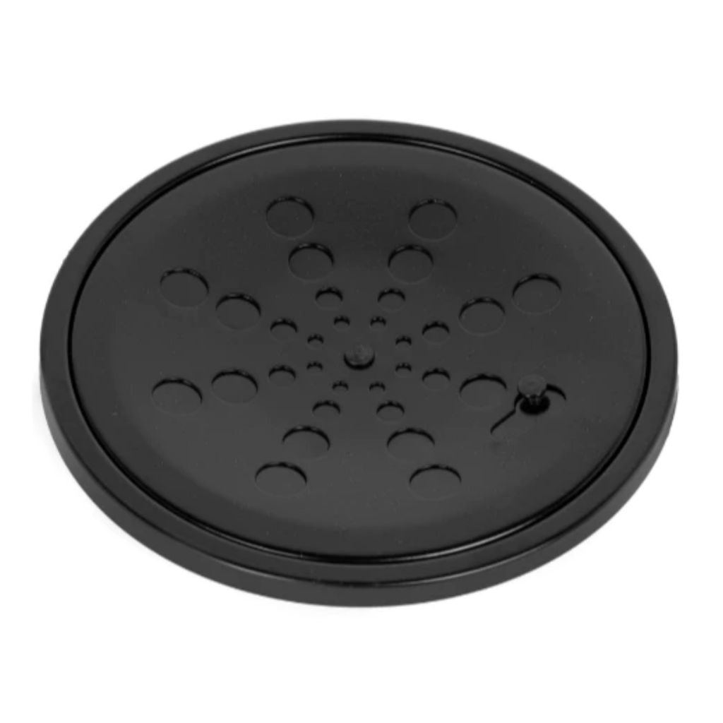Ralo 10x10 Redondo Preto ABS Banheiro Ralo inteligente