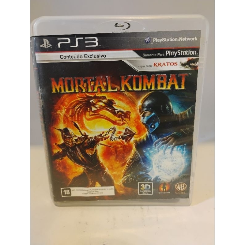 Mortal Kombat Standart Edition PS3 Original Mídia Física