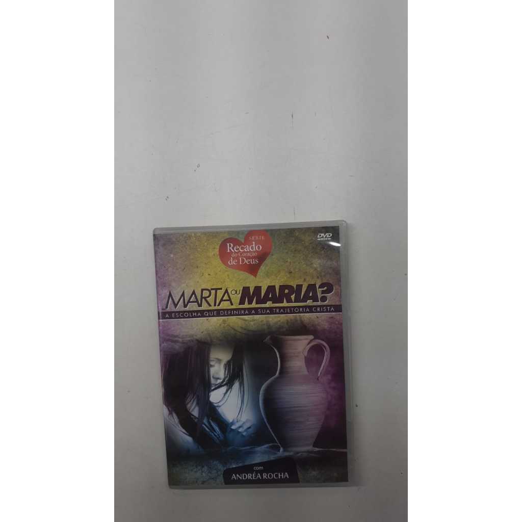 Filme Dvd Marta Ou Maria Cristã Andréa Rocha Md1989