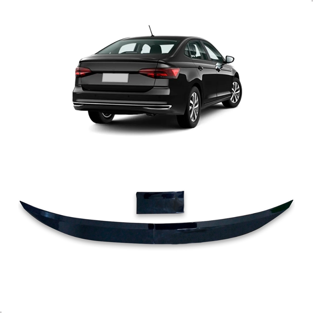 Aerofólio Para Virtus 2020 2021 2022 2023 2024 A 2025 Black Piano Autocolante em Oferta na Shopee