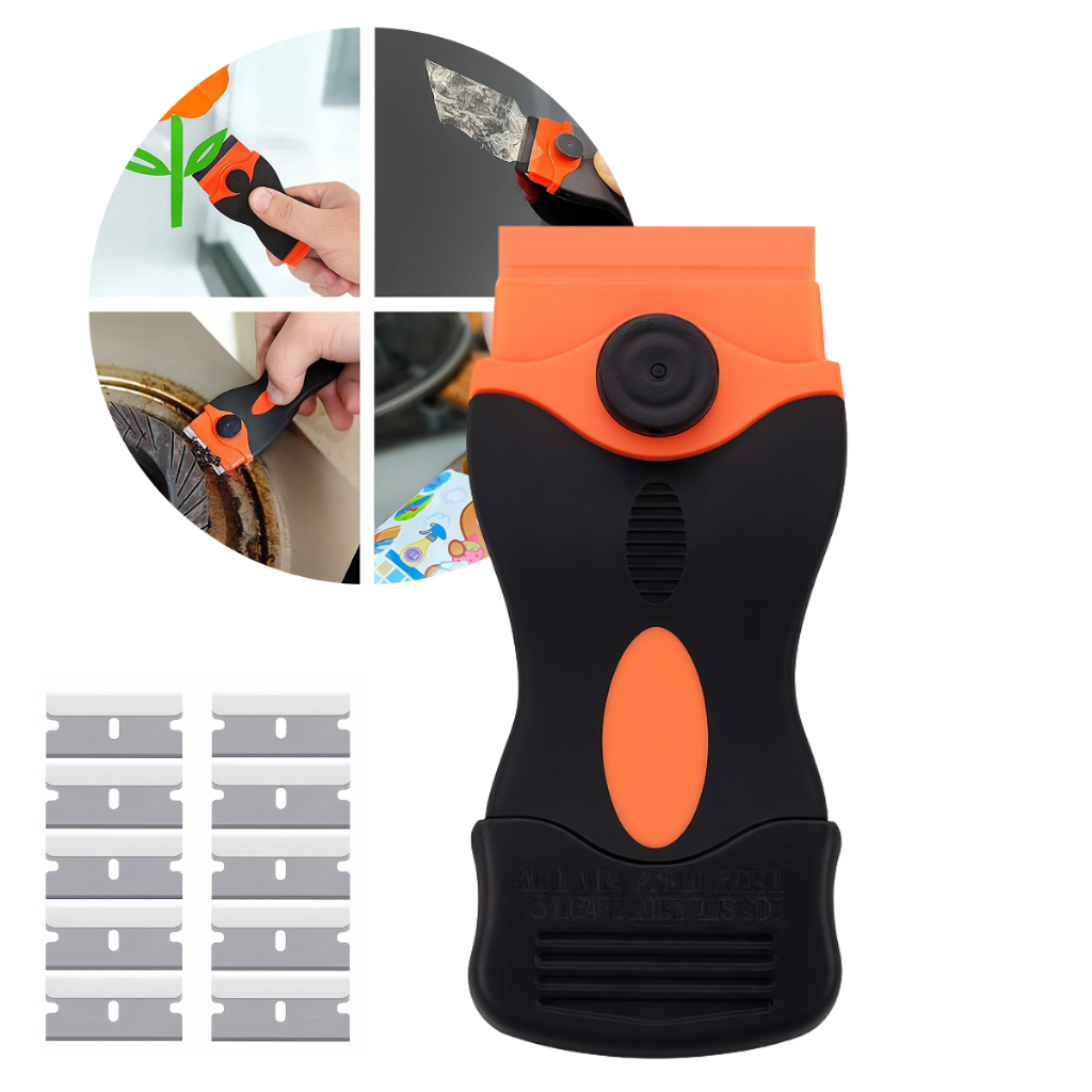 Raspador Ratinho Para Insulfilm Mini Com 10 Laminas Gratis em Oferta na Shopee