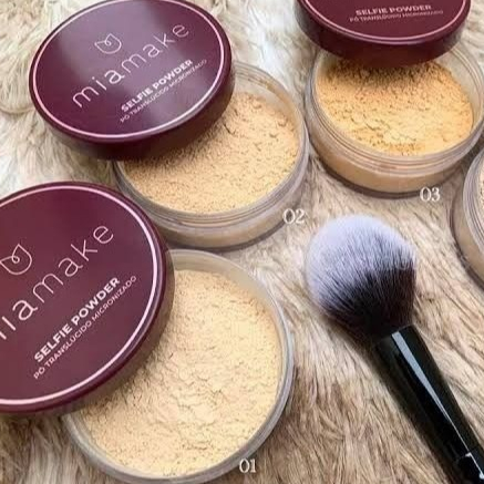 Pó Translúcido Micronizado Selfie Powder MiaMake – Efeito HD, Pele Aveludada, Maquiagem Selada