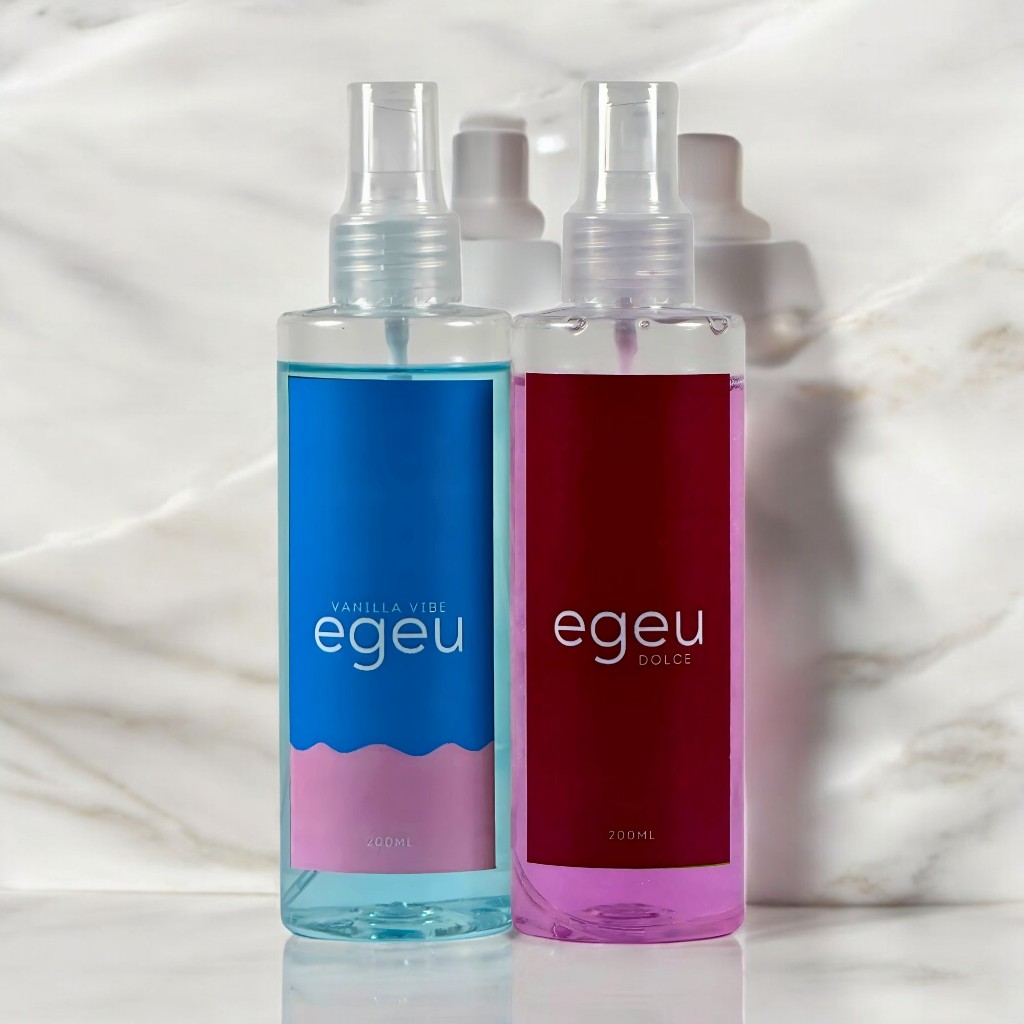 Kit 2 Spray Corporal - Body Splash Egeu Dolce + Egeu Vanila Vibe