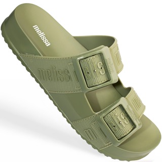 Sandália Melissa Cozy Slide M-Lover Original 35849 Verde em Oferta na Shopee