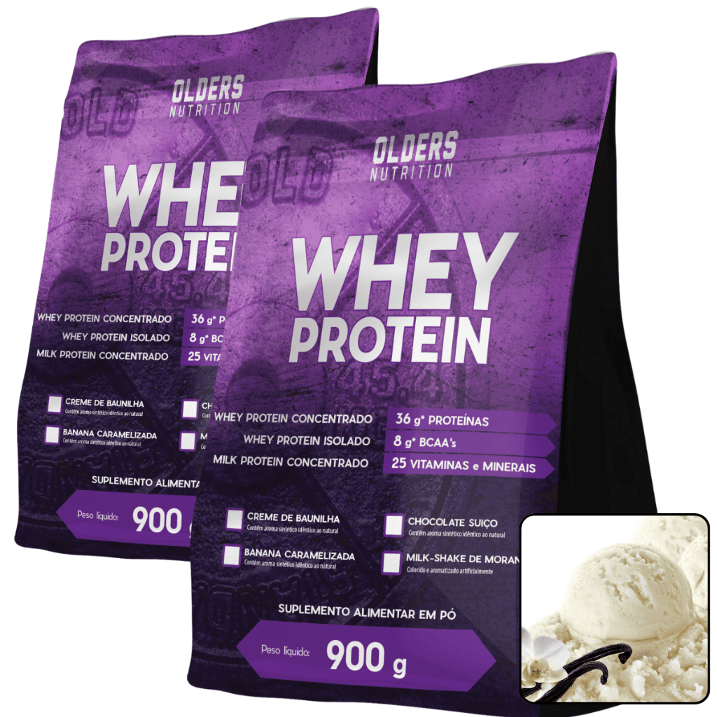 Ganhe Massa Magra Com Whey Protein Olders Premium