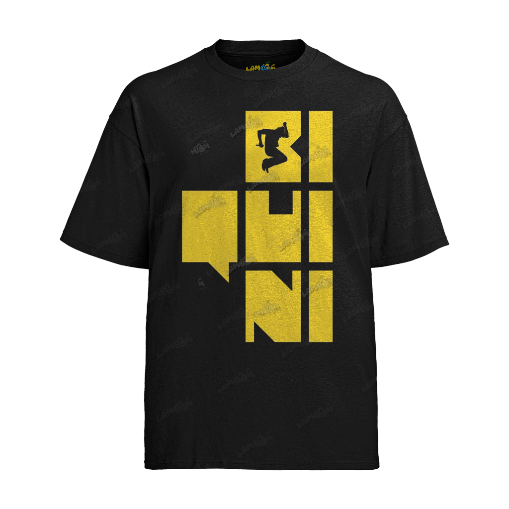 Camiseta Plus Size Graphic Tee Tshirt Biquini Cavadão Amarelo