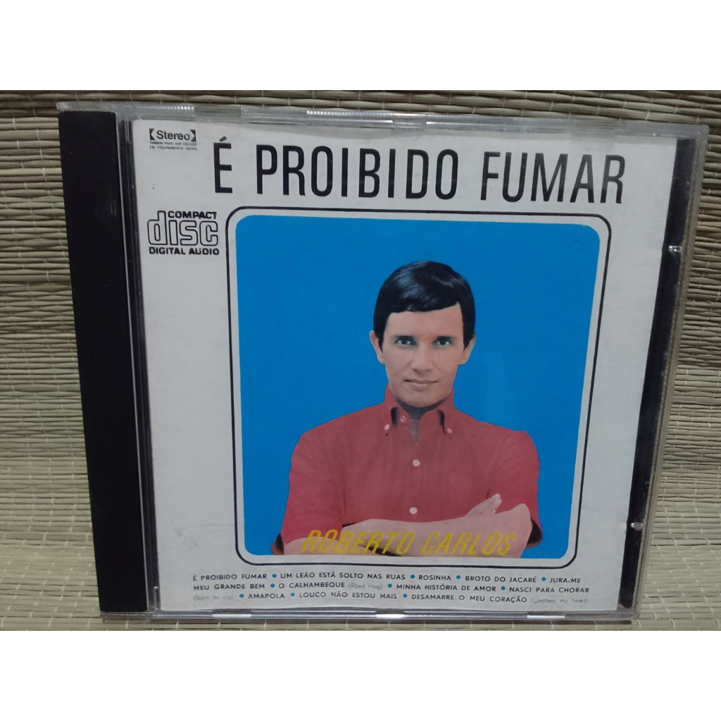 CD Roberto Carlos - É Proibido Fumar