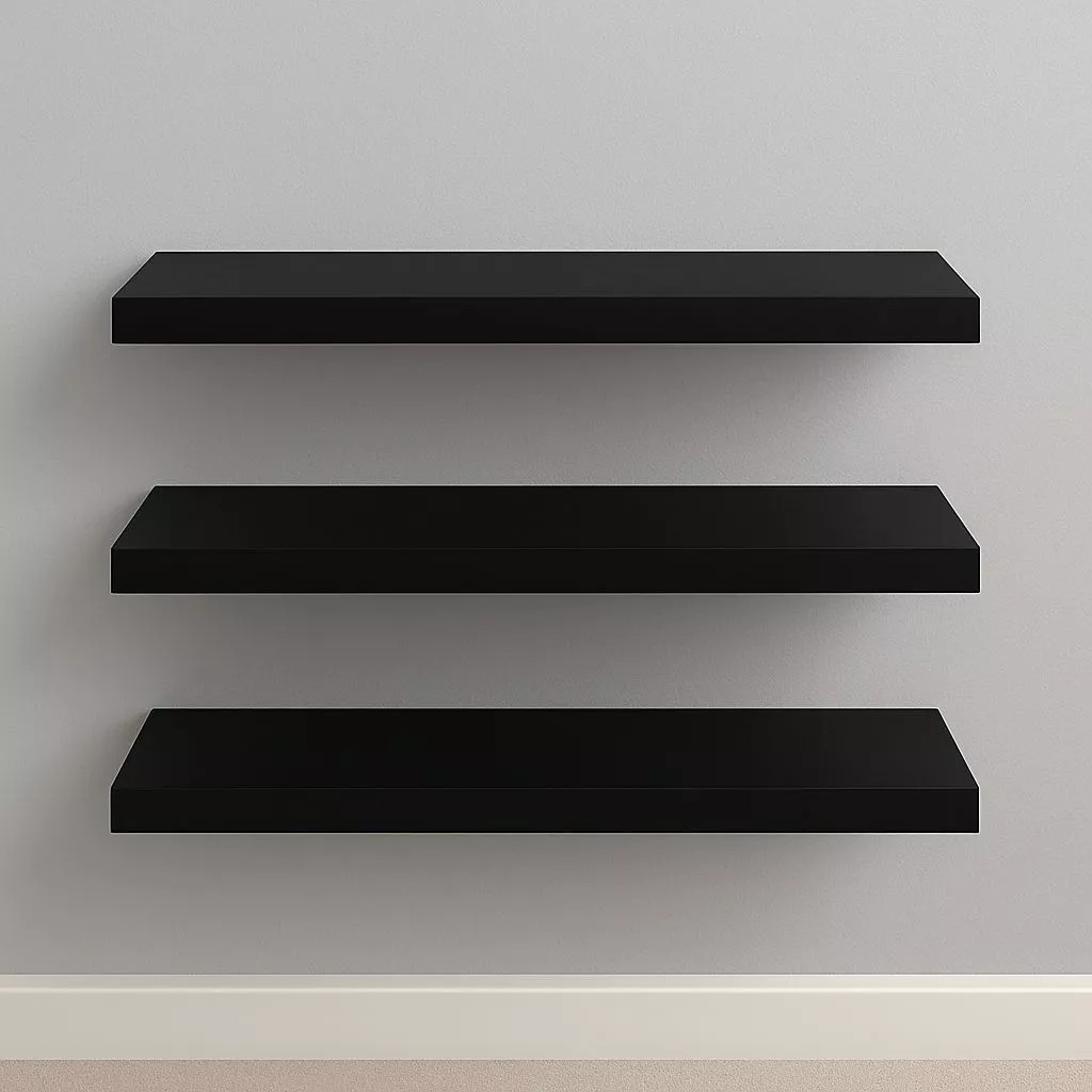 kit de 3 Prateleira 30cm 100%MDF Luxo Personalizado em Oferta na Shopee